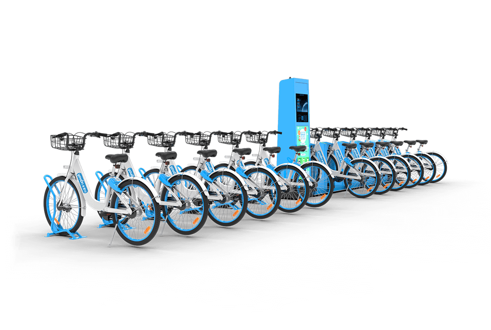 a new generation dock-base bike-sharing station